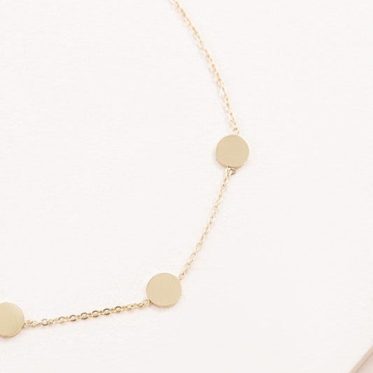 Disc Trio Anklet