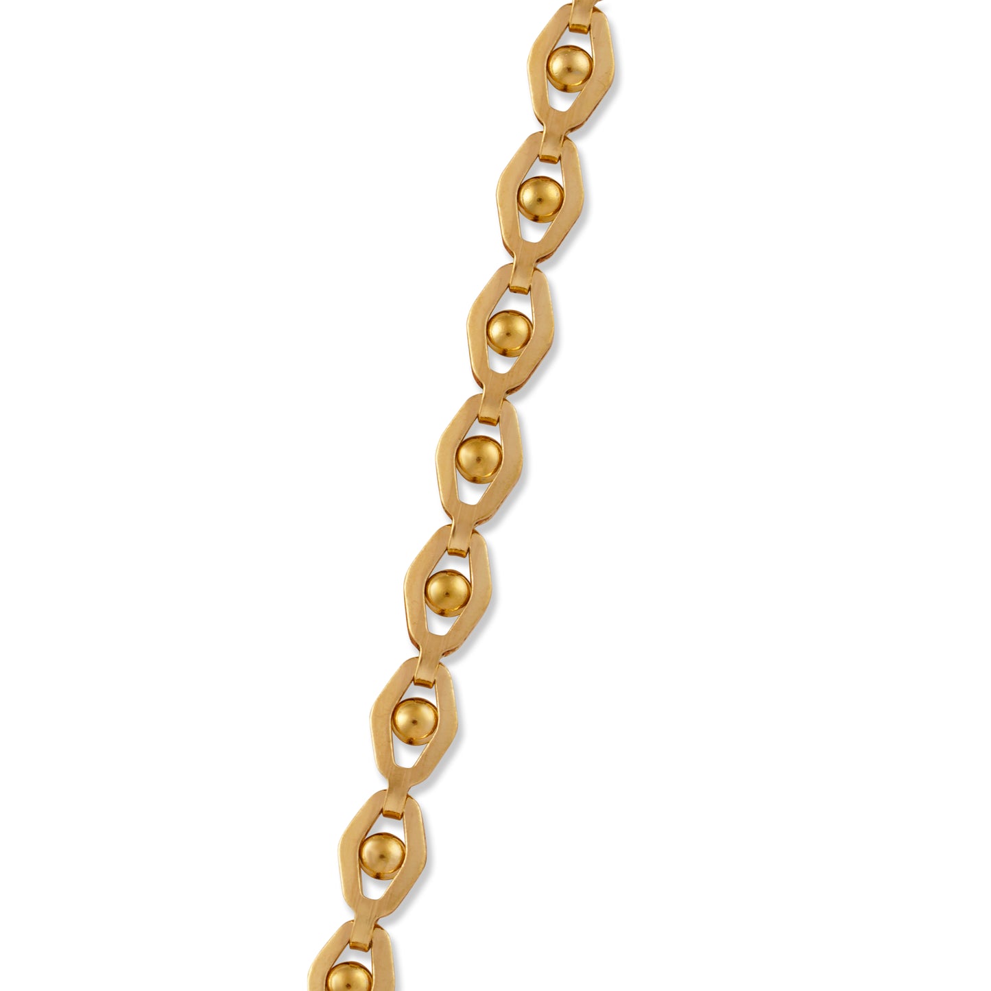 Golden Eye Chain Necklace