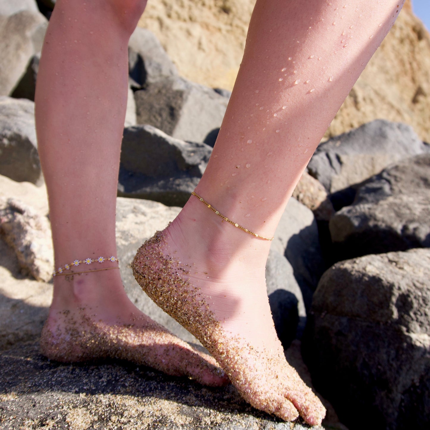 Sun Burst Anklet