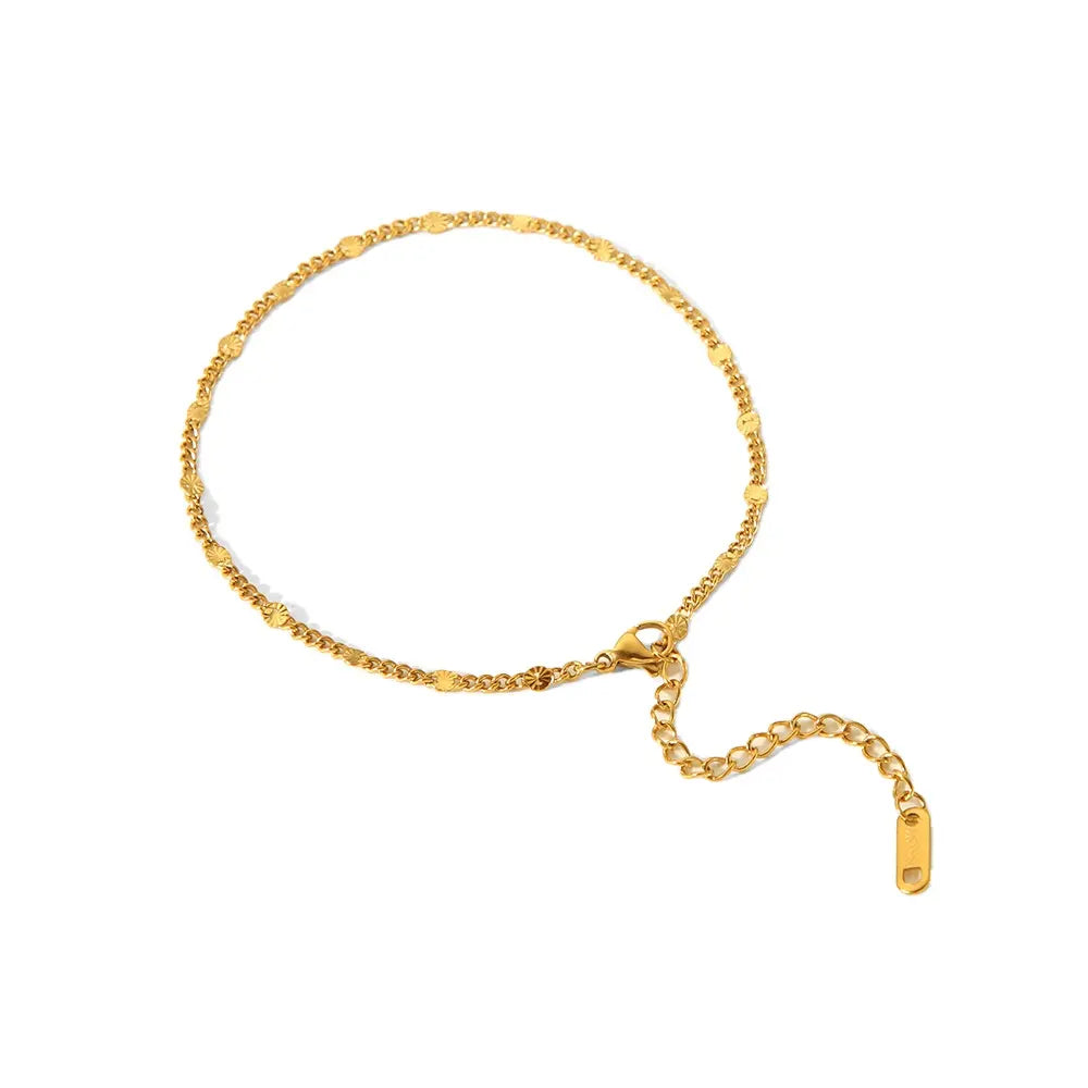 Sun Burst Anklet