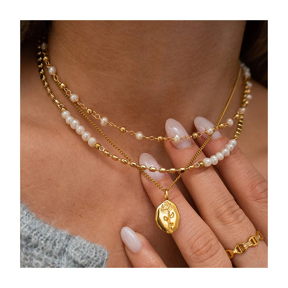 Pearl Sequence Necklace