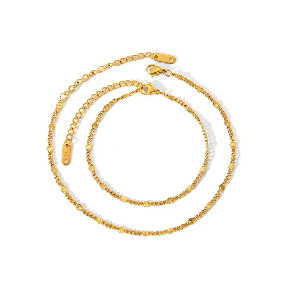 Sun Burst Anklet