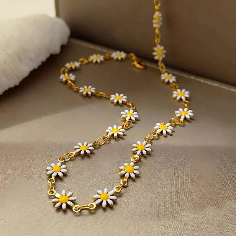 Flower Power Anklet
