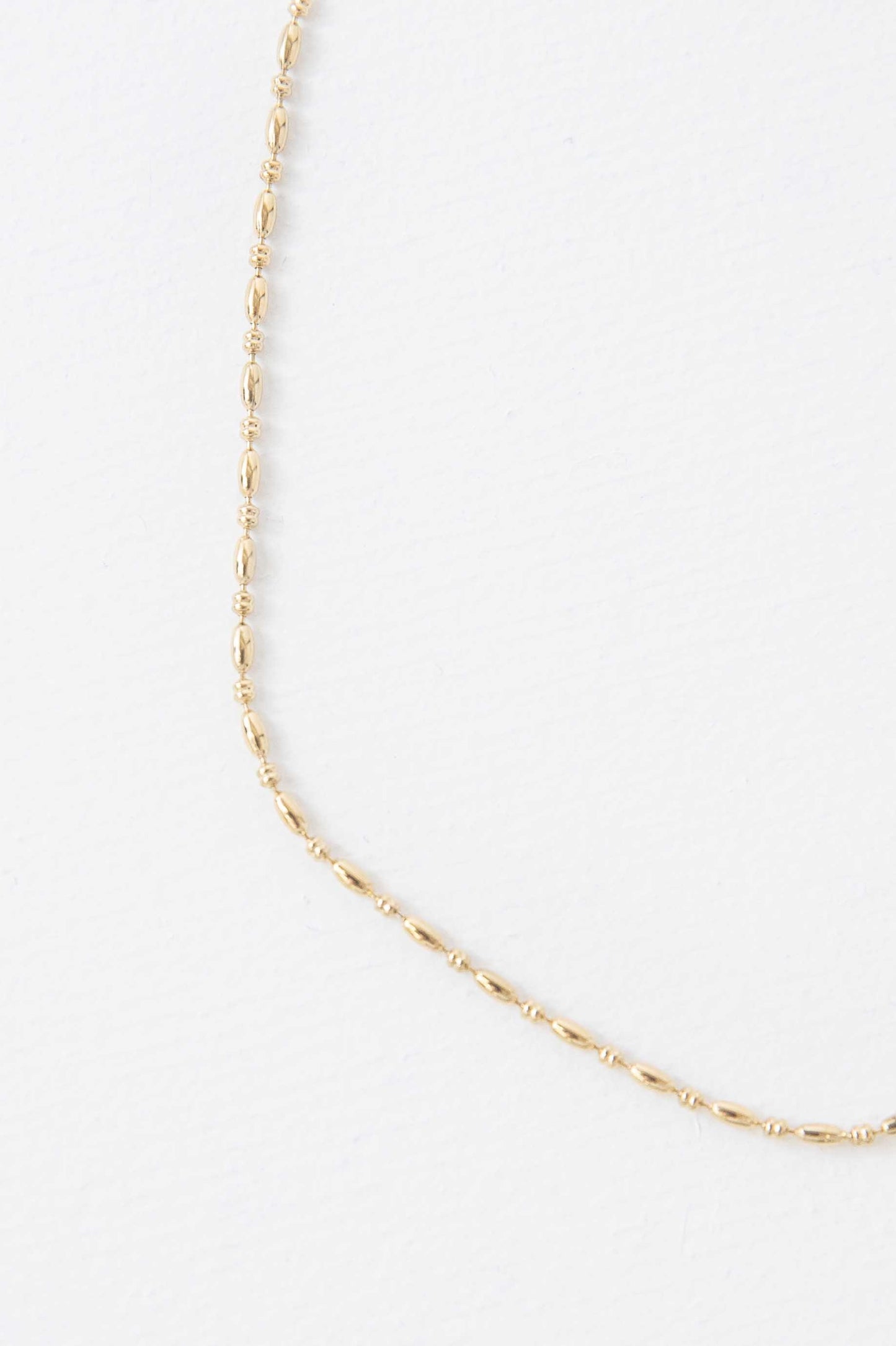 Mini Gold Bead Chain Choker