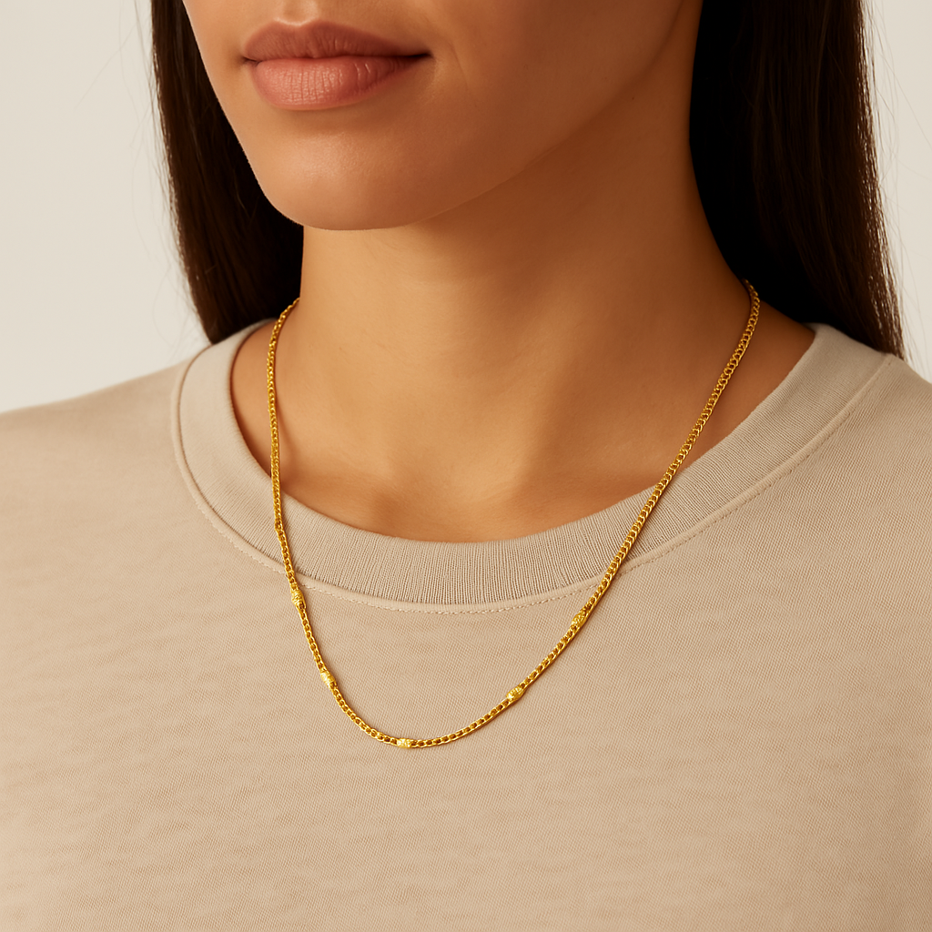 Strata Chain Necklace