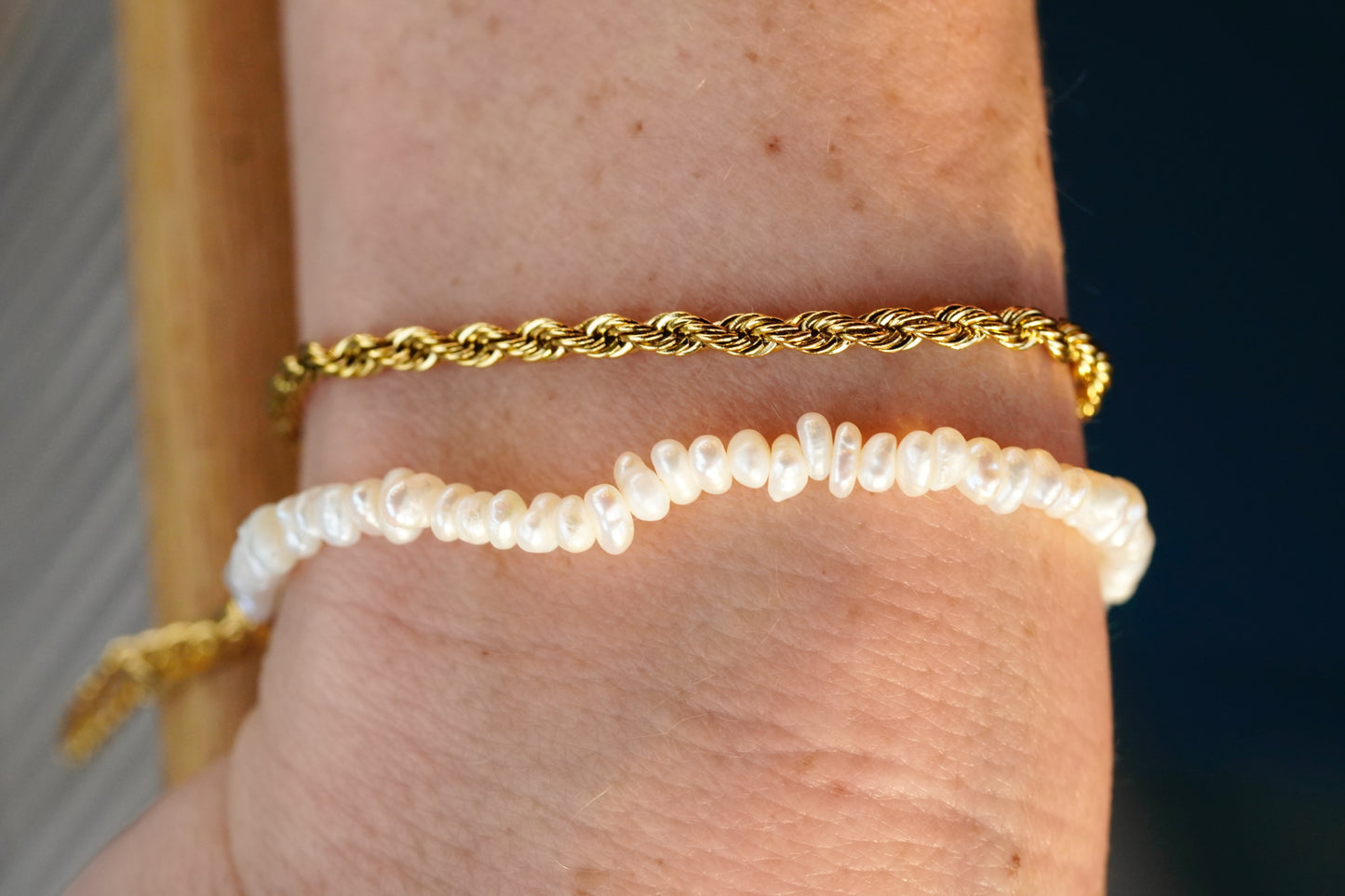 Ayla Pearl Bracelet