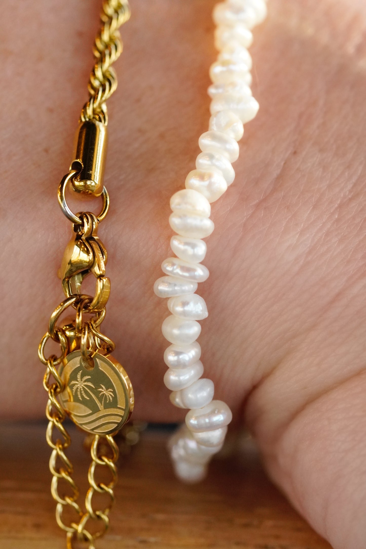 Ayla Pearl Bracelet