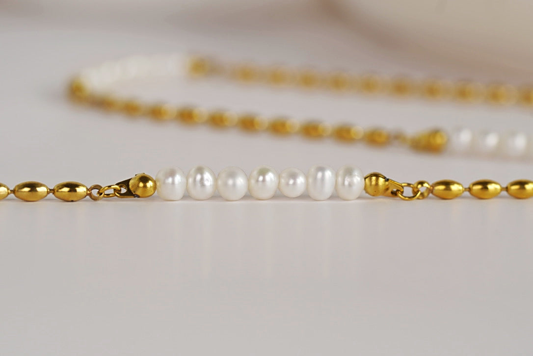 Golden Shoreline Necklace