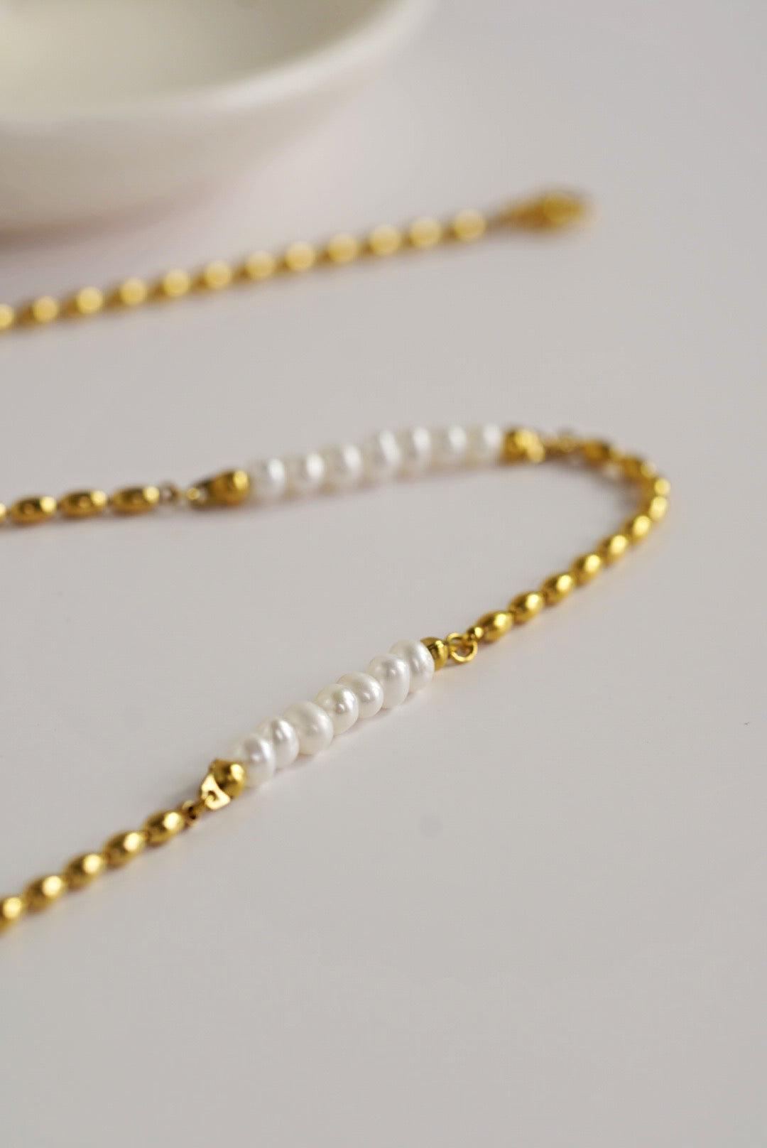 Golden Shoreline Necklace