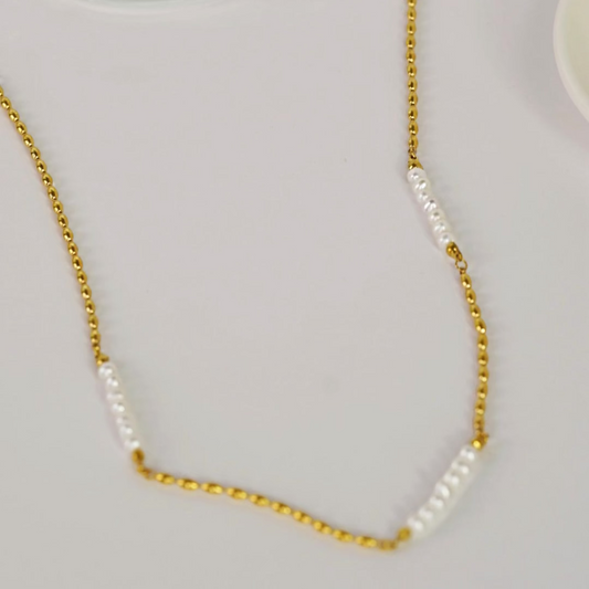 Golden Shoreline Necklace
