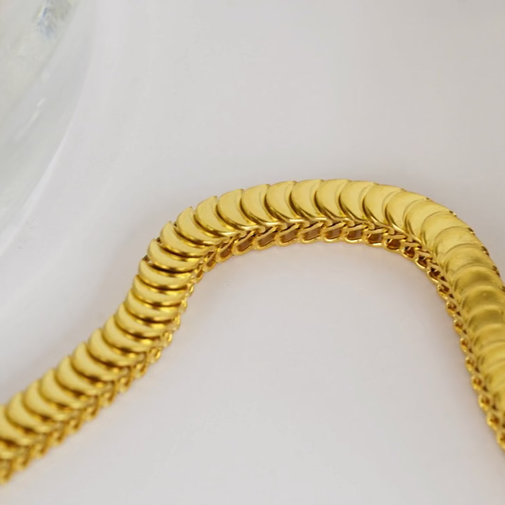 Crescent Chain Bracelet