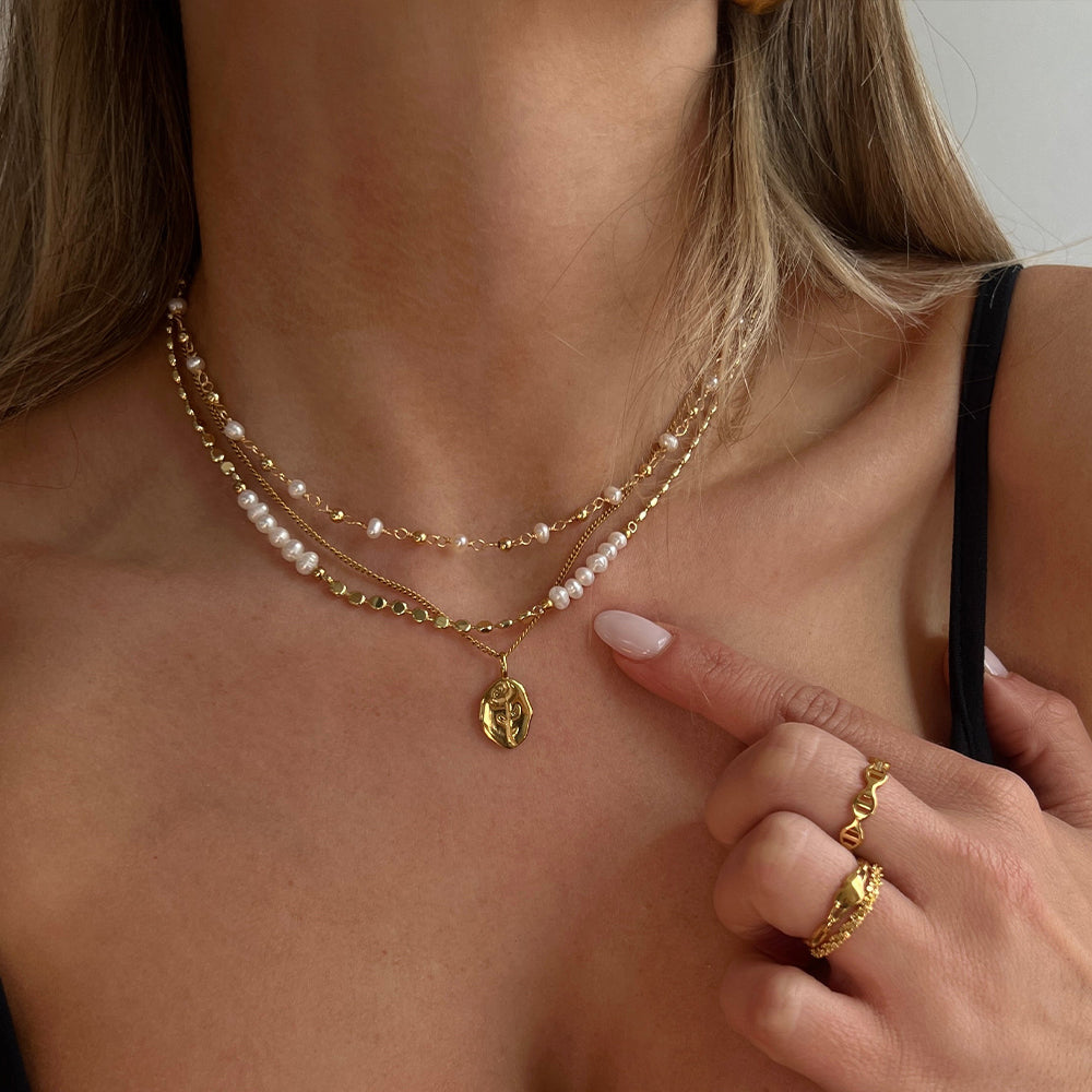 Pearl Sequence Necklace