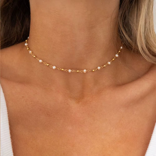 Pearl Sequence Necklace