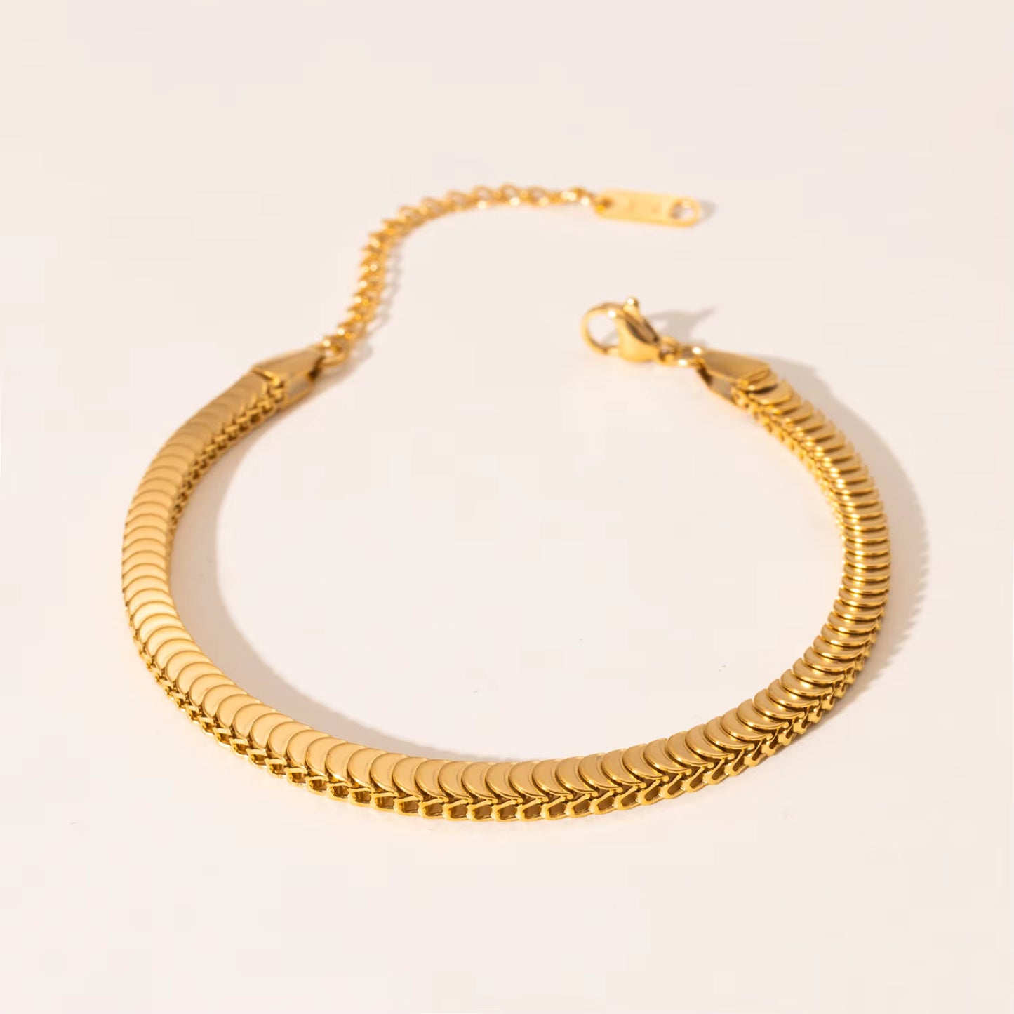 Crescent Chain Bracelet
