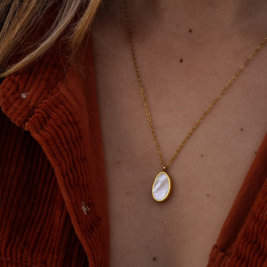 Shimmering Abalone Necklace