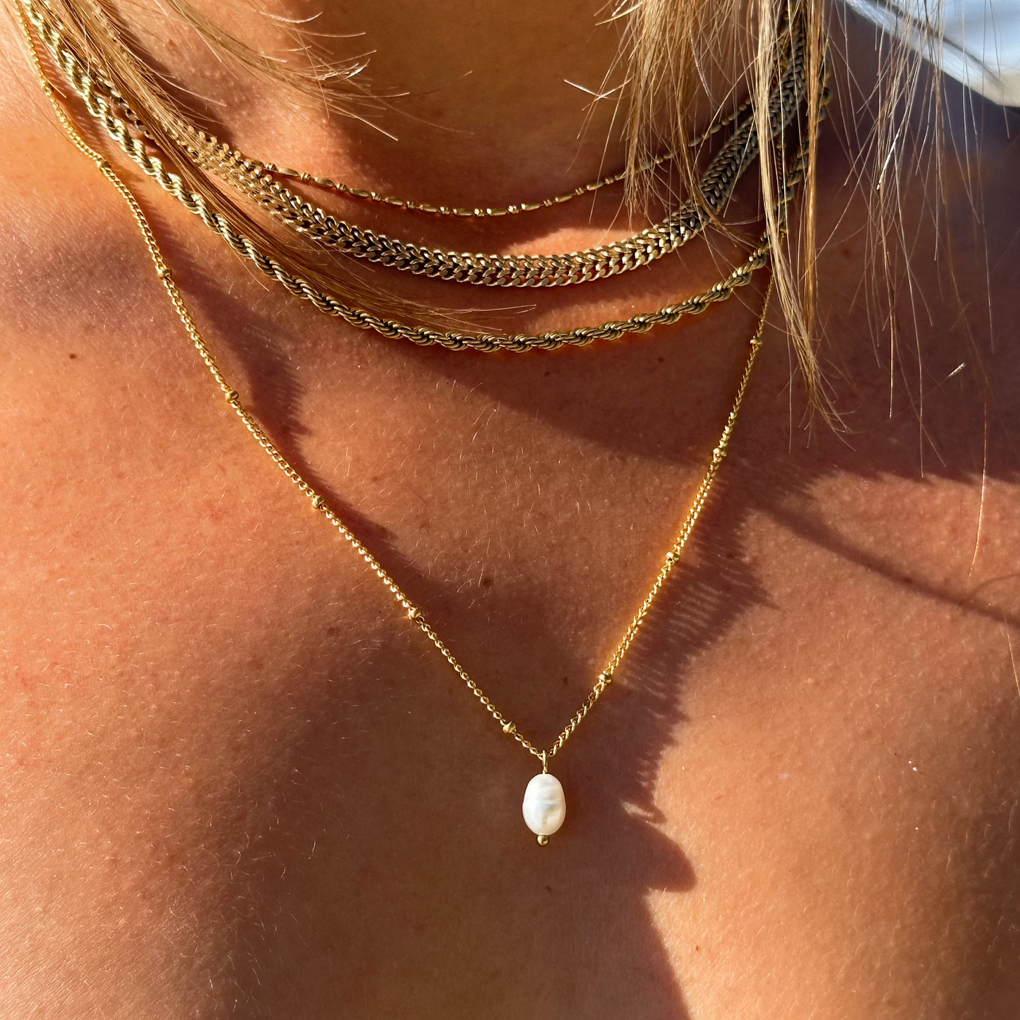 Jillian Pearl Necklace