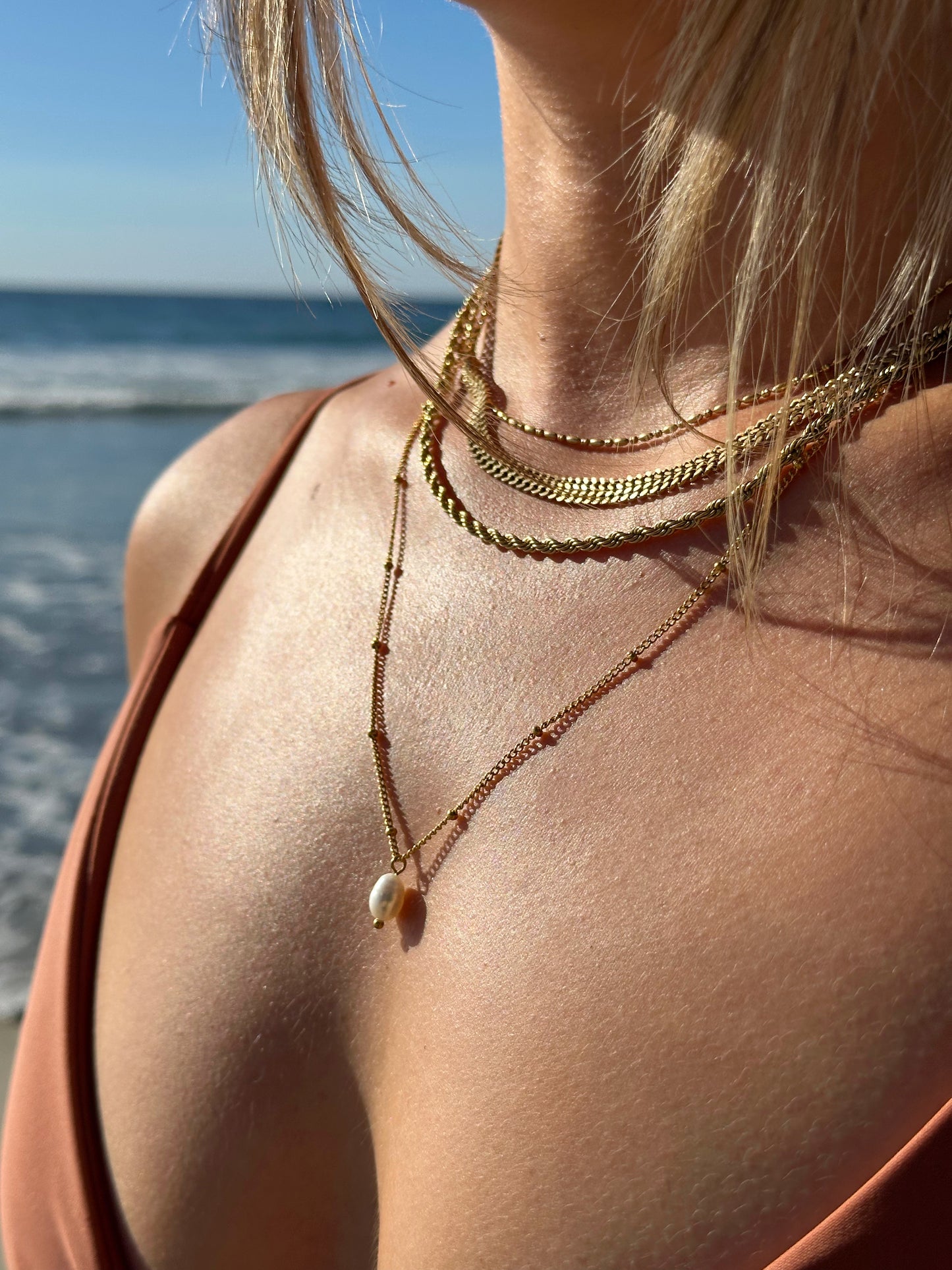 Jillian Pearl Necklace