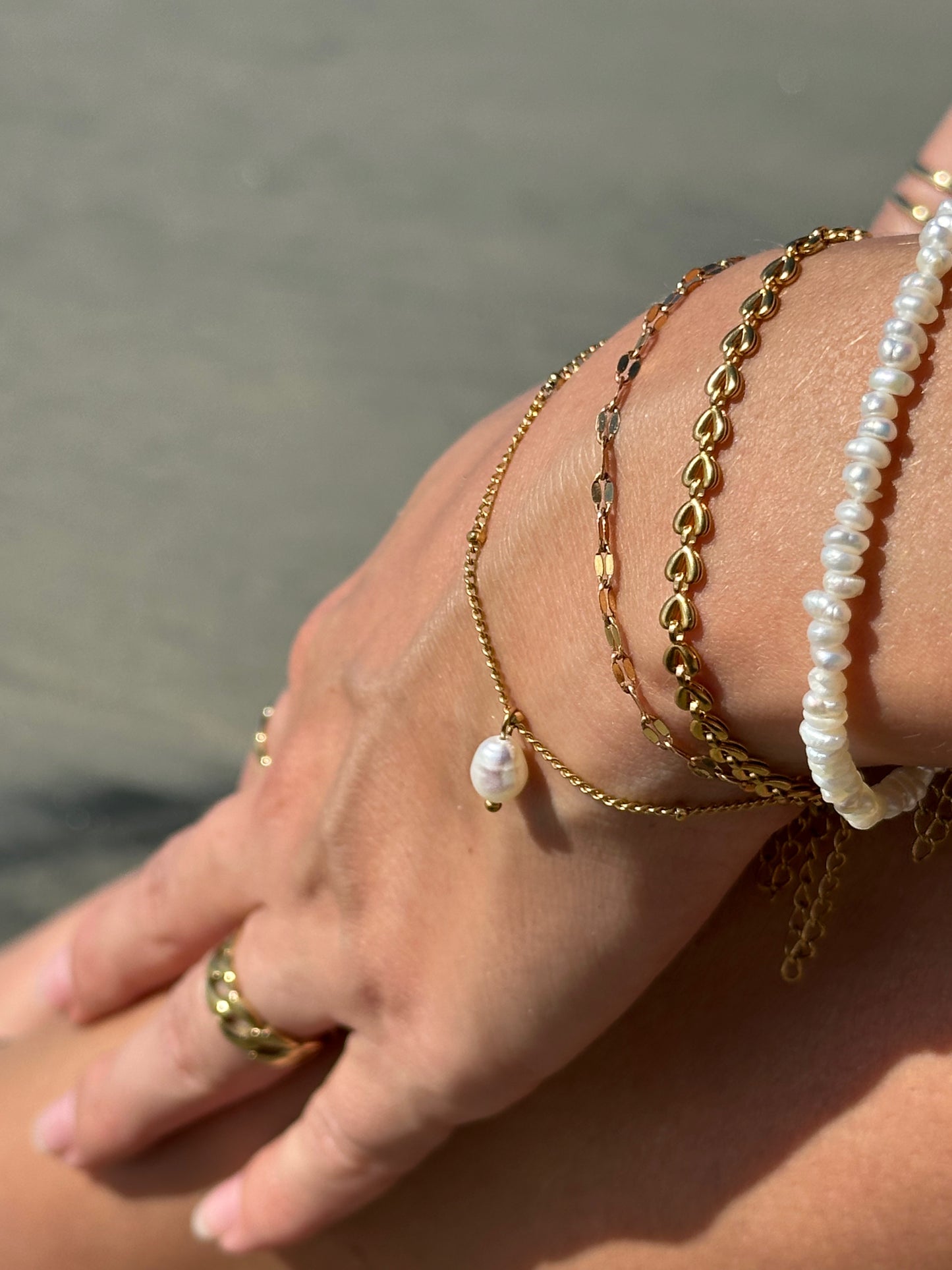Ayla Pearl Bracelet
